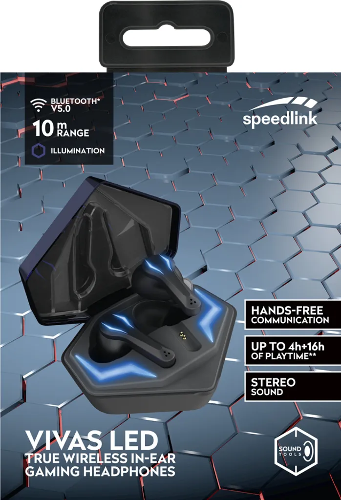 Écouteurs gaming intra-auriculaires Bluetooth SpeedLink Vivas - 5