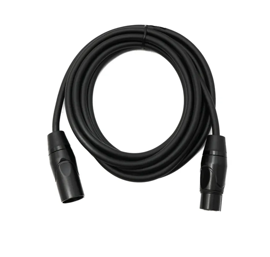 Cavo Audio XLR 3m System-S: Connessione Professionale Bilanciata Nera