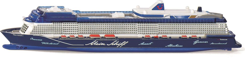 Siku Mein Schiff 1, Modell eines Kreuzfahrtschiffes, Produktbild 