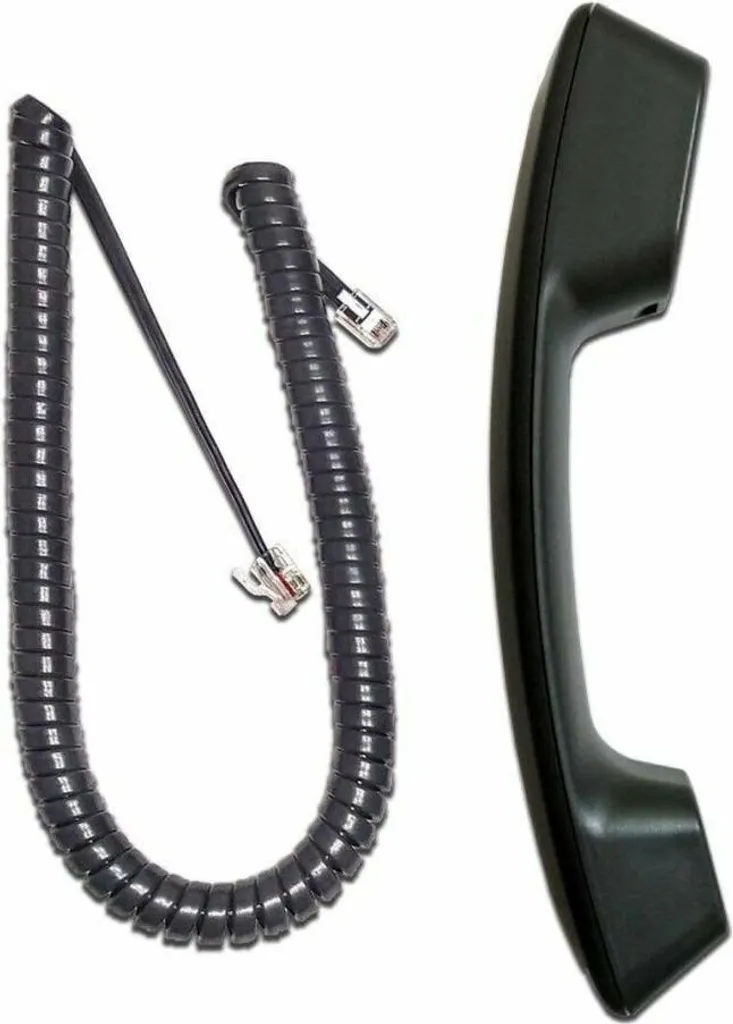 Combiné de Téléphone IP Noir Cisco CP-7800-HS-CORD= avec Câble Inclus