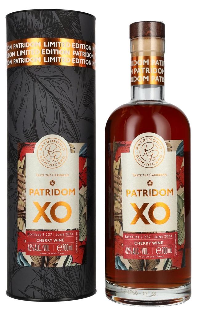 Patridom XO Cherry Wine Cask Finish 42% Vol. 0,7l in Geschenkbox