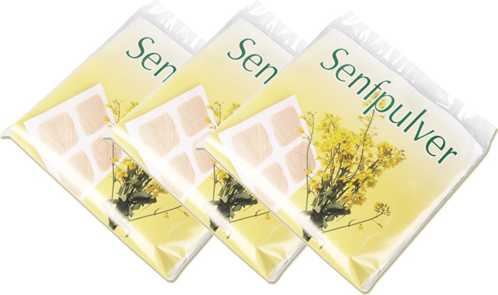 3x Packungen Senfpulver 10 Päckchen(pro Packung) je 4 Produktbild 