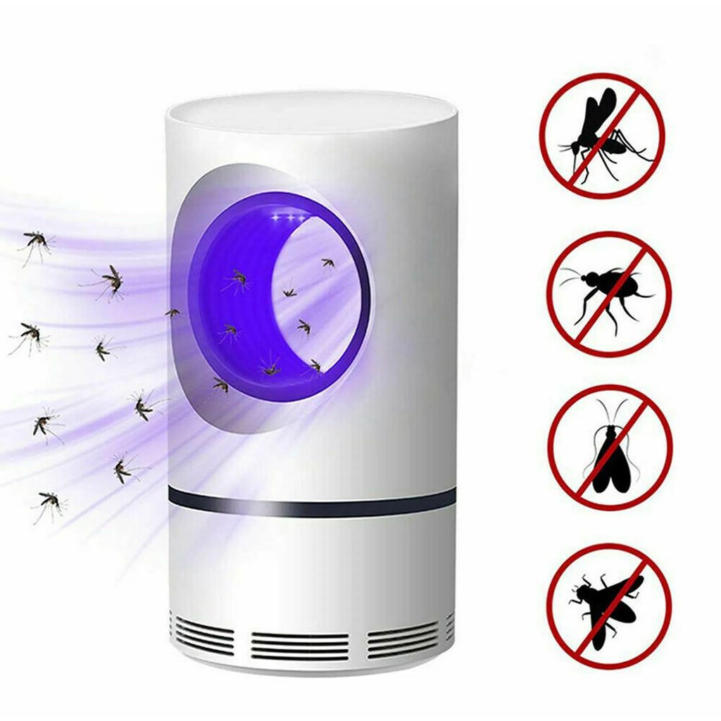 Insektenvernichter Insektenlampe Mückenlampe Geräuschlos Insektenfalle  UV-Licht 