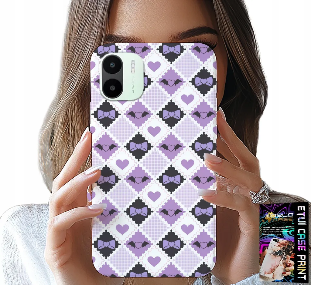 OFFERTA: Cover Xiaomi Redmi A1 Cuori + Vetro Temperato Gratis