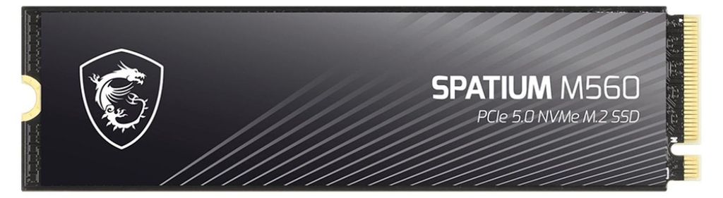 MSI Spatium M560 PCIE 5.0 NVME M.2 1TB, 1 TB, M.2, 10200 Zdjęcie produktu 