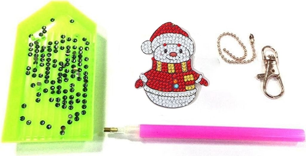 2x Weihnachten Diamond Painting 40x30cm - DIY Diamant Bilder