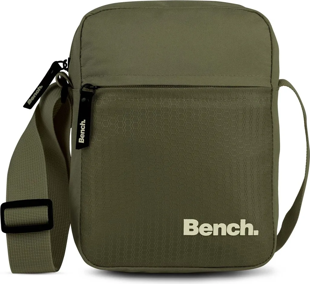 Bench Bold Crossbody Oliva | Borsa da Viaggio Leggera e Resistente