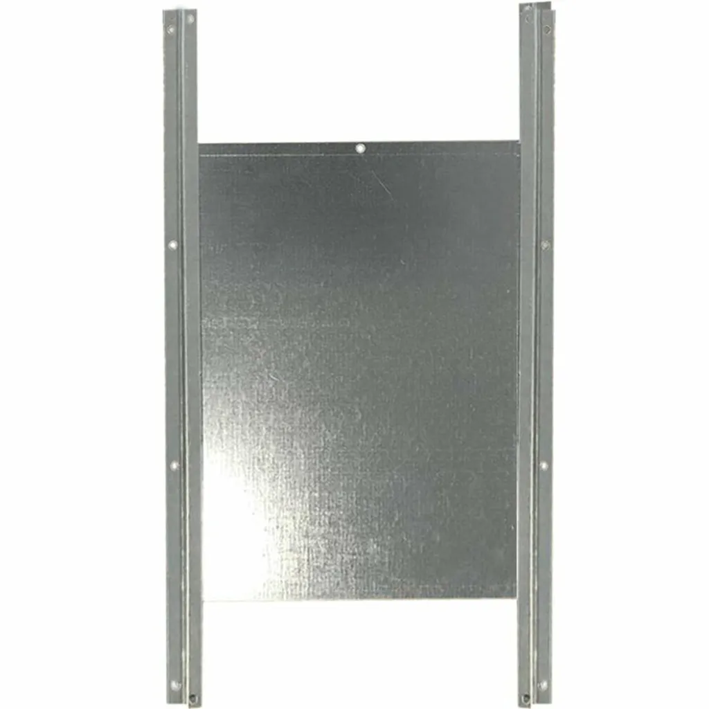 Porte coulissante pour volailles en métal anti-renard - Pack Sécurité