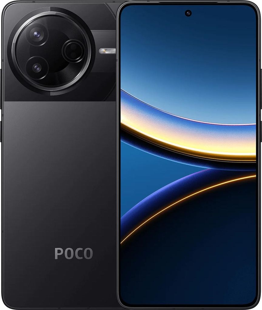 Xiaomi Poco F7 Pro Dual Sim - Black - Mobiltelefon - 256 GB Produktbild 