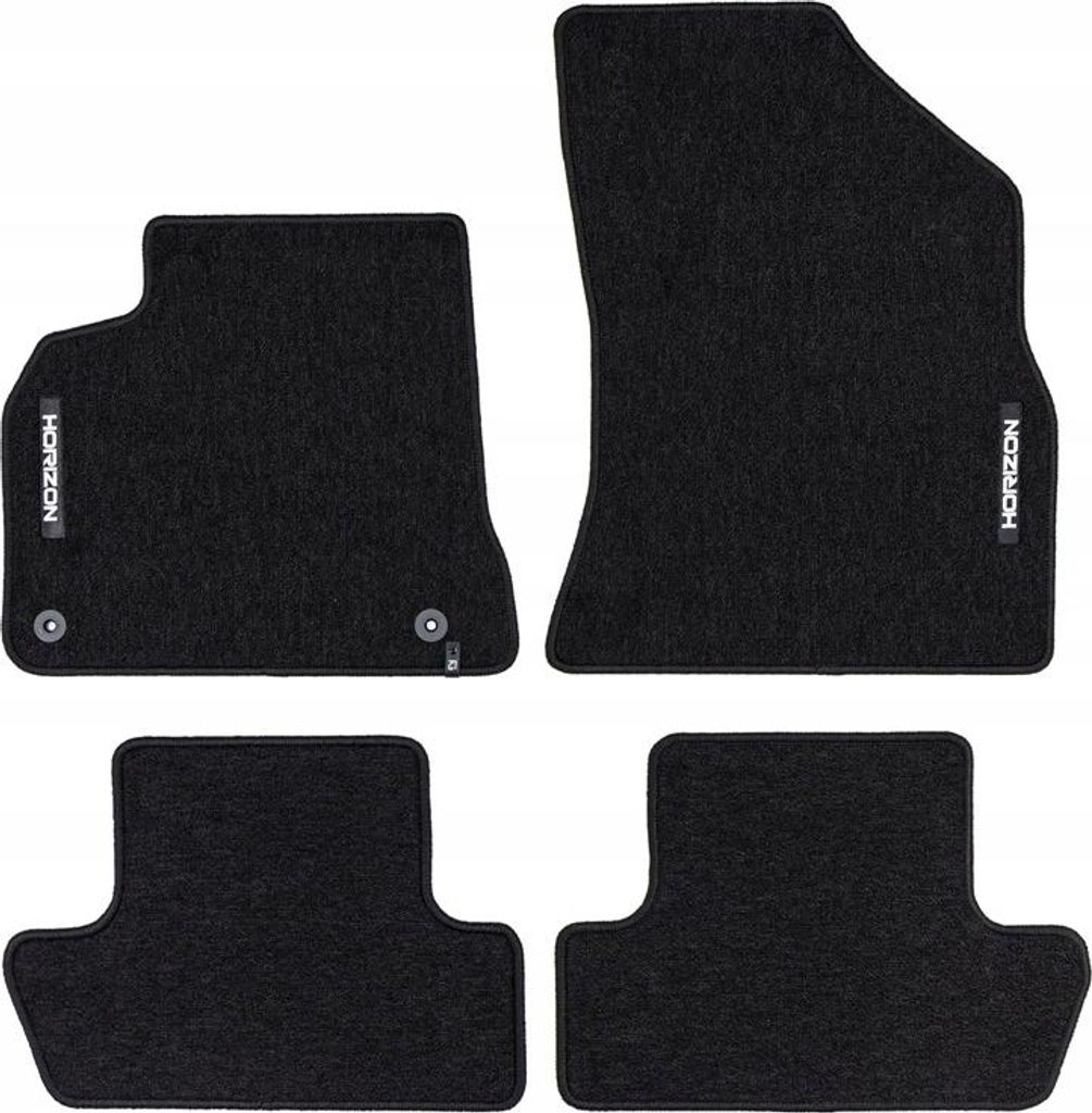 VELOURS MATS auto wischblätter Peugeot 5008 1 2009-2017 HZ