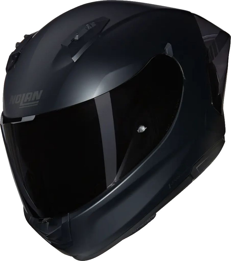 Nolan N60-6 Sport Classico N-Com Integralhelm Schwarz S