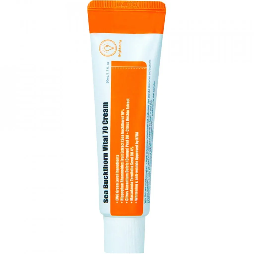 Purito Sea Buckthorn Vital 70 Cream 50ml | Trattamento Vitamina C Viso