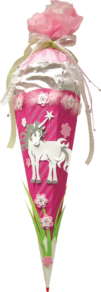 Kit DIY Schultüte licorne hexagonal 72cm ROTH Edition haute qualité - 3
