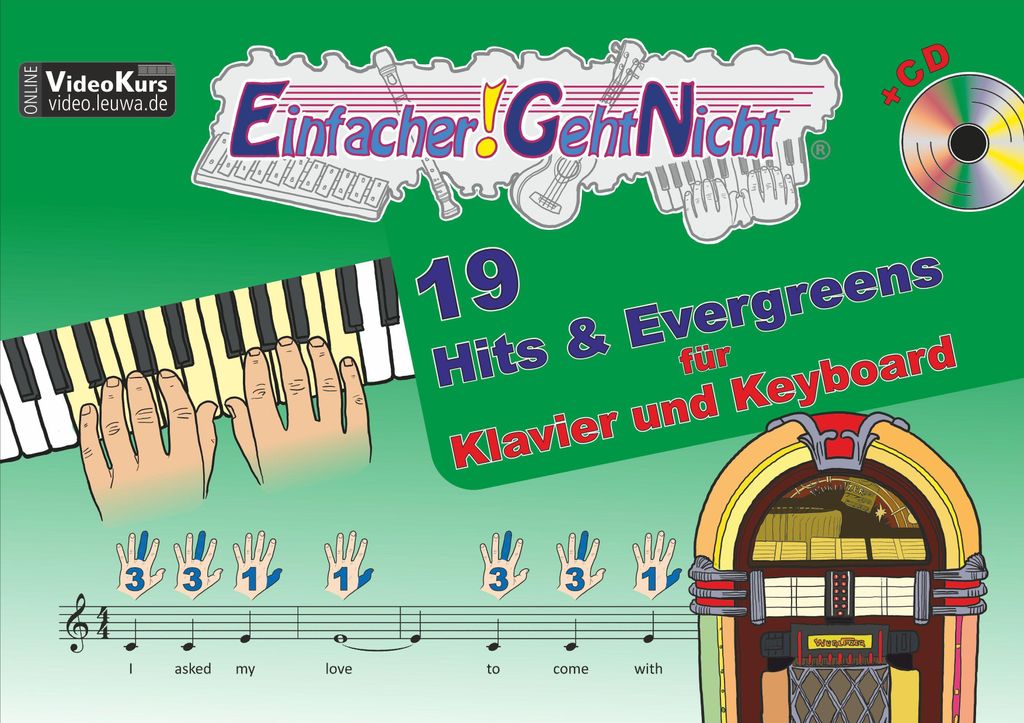 Einfacher!-Geht-Nicht: 19 Hits & Evergreens - für Klavier Produktbild 