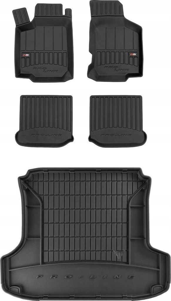 SET 3D Gummimatten Seat Toledo 2 Limousine 1998-2004