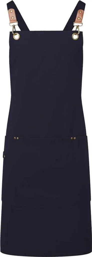 Grembiule Pettorina Premier PC7750 Blu - Uniforme Staff Premium