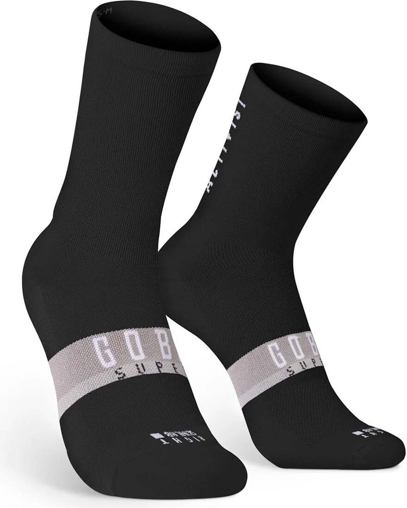 Gobik Superb Axis Estandar Lange Socken Schwarz EU 39-42 Mann Schwarz EU 39-42