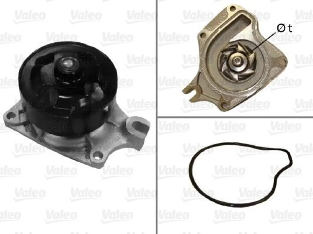Pompe à eau haute durabilité Valeo 506973 OE PA10092 pour Mazda 2 et 3