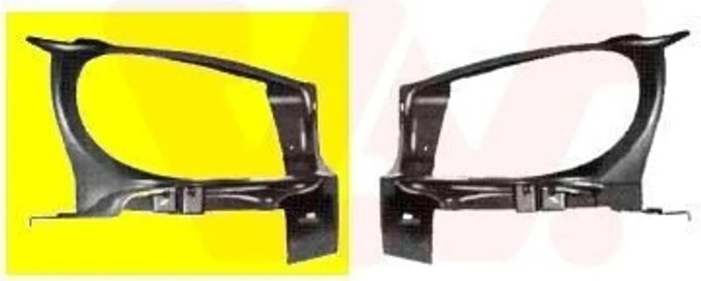 VAN WEZEL staffa faro ** Equipart anteriore destro (4028662) per PEUG