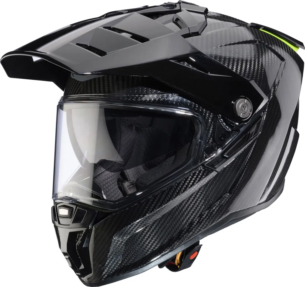 Casque Intégral Motocross Caberg Tanami Carbon Noir - Équipement Cross Pro