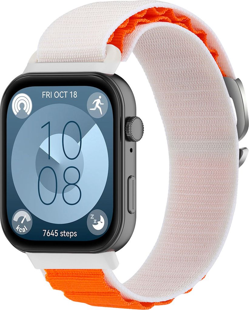 Smartwatch Armband Nylon Huawei Watch Fit 5 4 / Fit 5 4 Pro / 3 Outdoor Orange