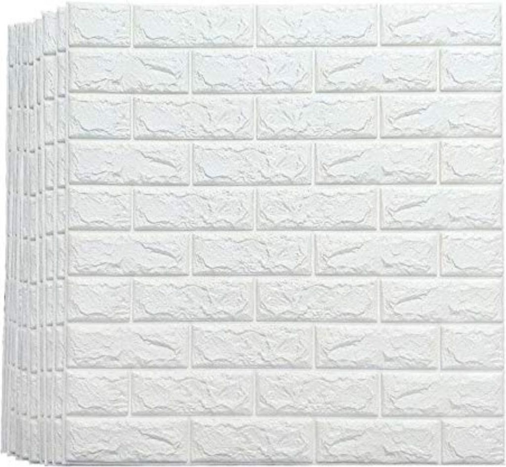 balení 5 samolepicích tapet 35 x 38 cm s cihlovým 3D Obrázek produktu 