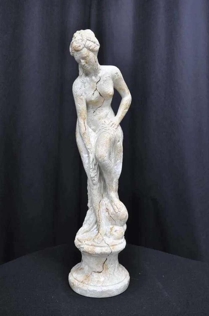Statue Décorative Figure ULA Debout Objet d'Art pour Salon et Bureau - 3