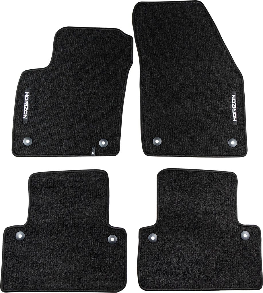 FROGUM Velours Fußmatten Horizon für Volvo C30 2006-2012/S40 II/V50 2004-2012