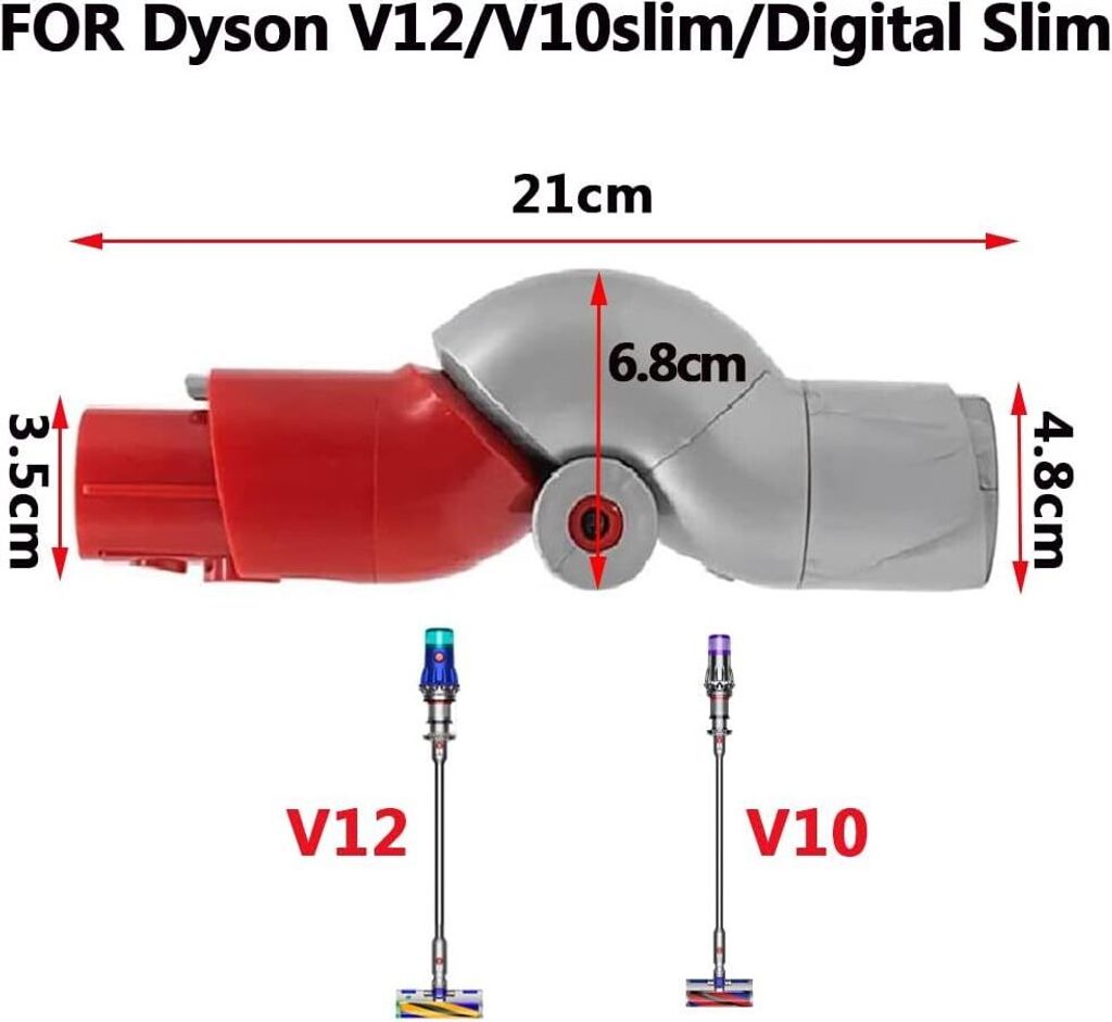 MCBOSON Adapter Flex do lekkiego odkurzacza Dyson V12, Zdjęcie produktu 2