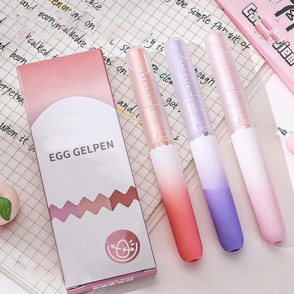 Set 3 Penne Gel INF Egg Pen | Ideali per Bullet Journal e Note