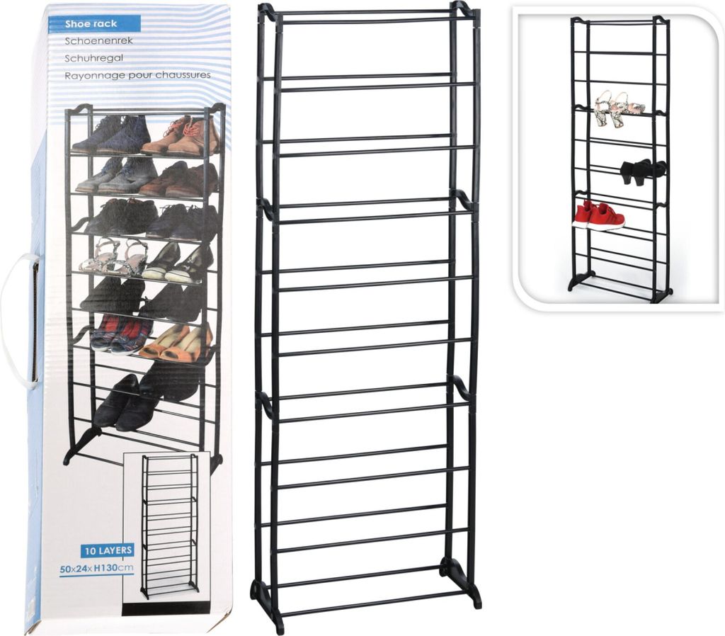 Koopman Stojak na buty - 10 półek Zdjęcie produktu 