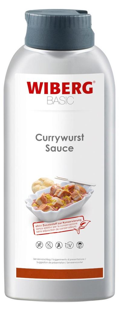 Wiberg Currywurst Sauce ohne Konservierungsstoffe fruchtig Produktbild 