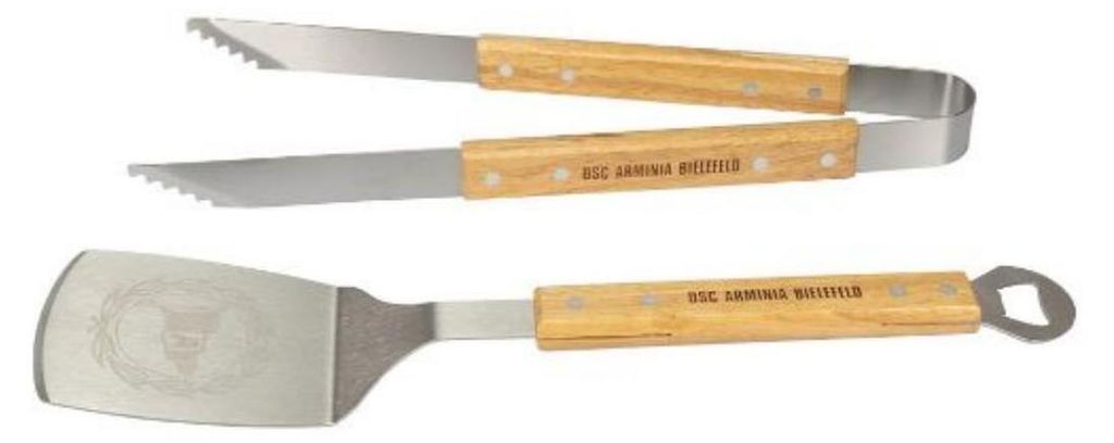 Arminia Bielefeld Grillbesteck 2er Set Produktbild 