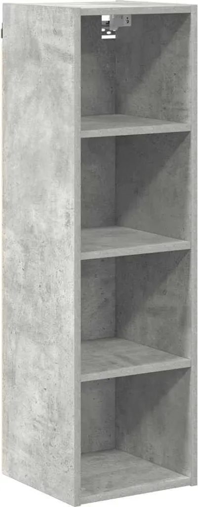 Armadio a Muro vidaXL Riga Grigio Cemento 30x29,5x100 cm | Acquista Ora