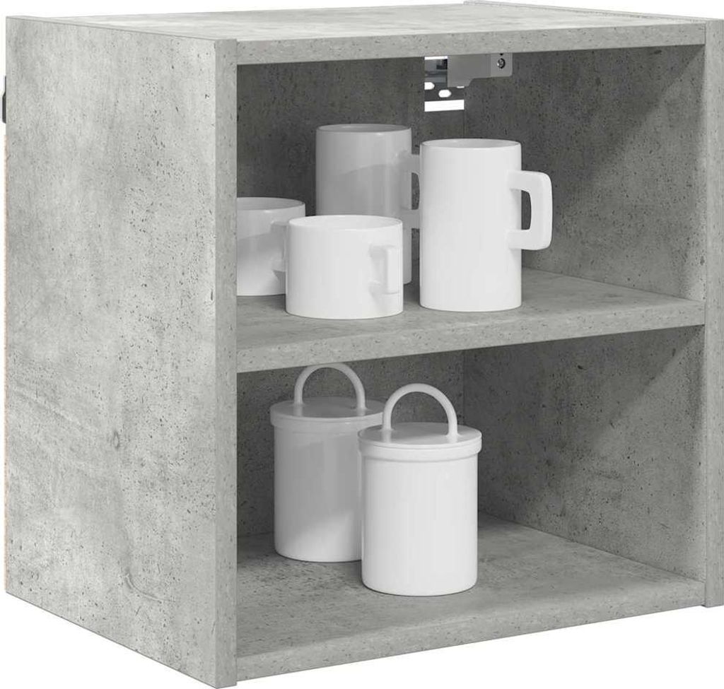 “2026 Modern“ Hängeschrank Beton Grau 40 x 29,5 x 40cm Holzwerkstoff - Küchenschränke Designermöbel 450266 - Küchenschränke