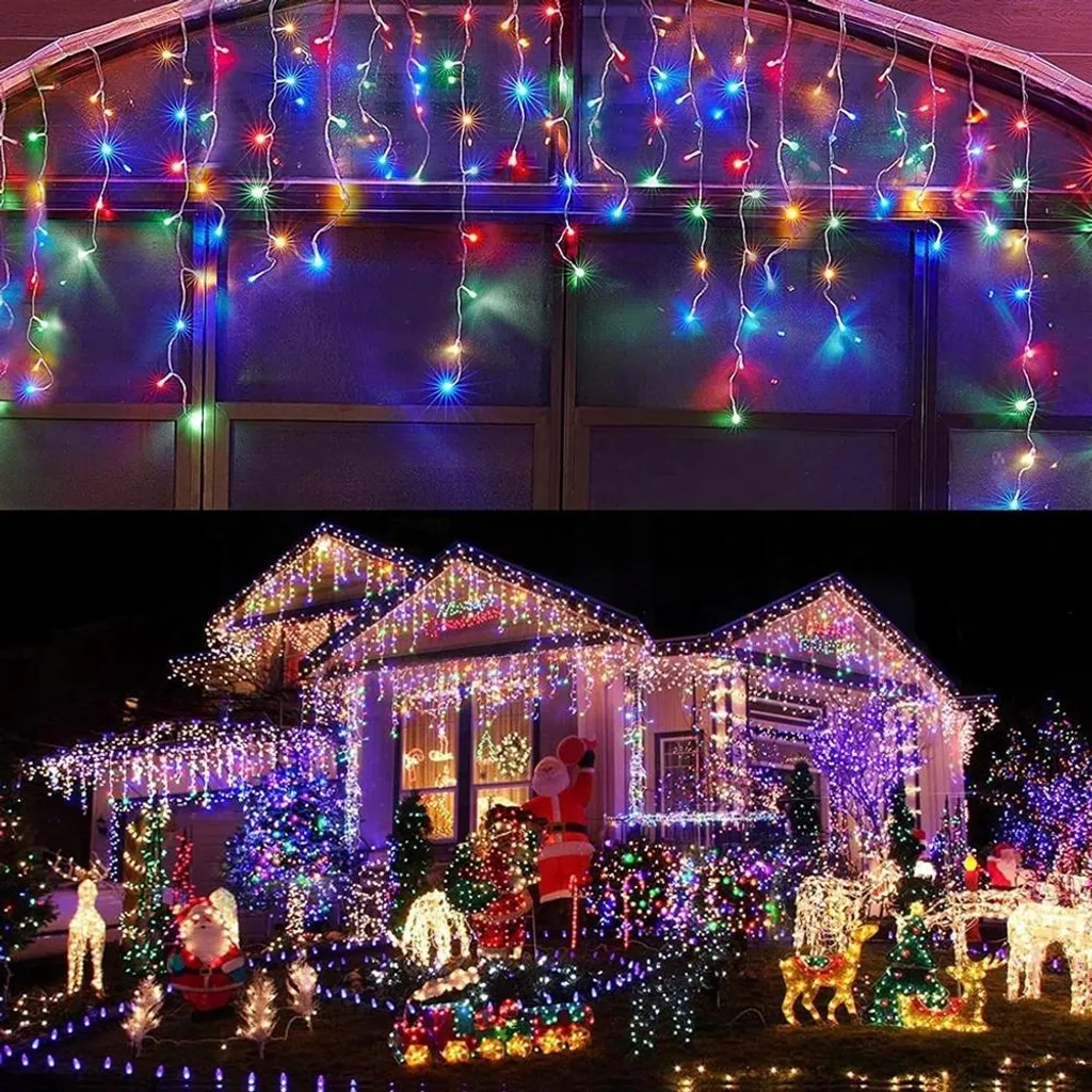 Solution Éclairage Grand Format Rideau LED 54m 1000 LED Multicolore - 3