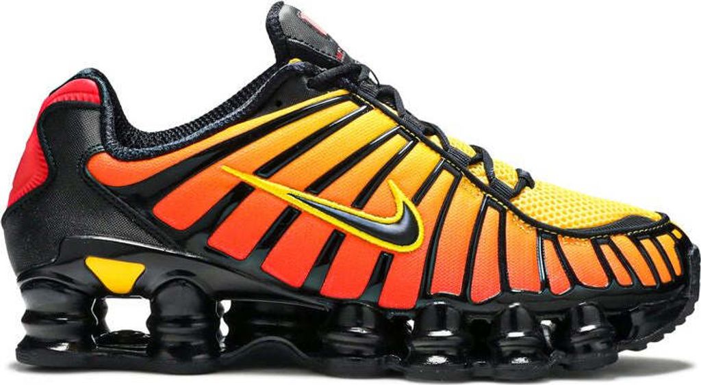 Nike Shox TL "Sunrise" Gelb/Orange, Größe: 47