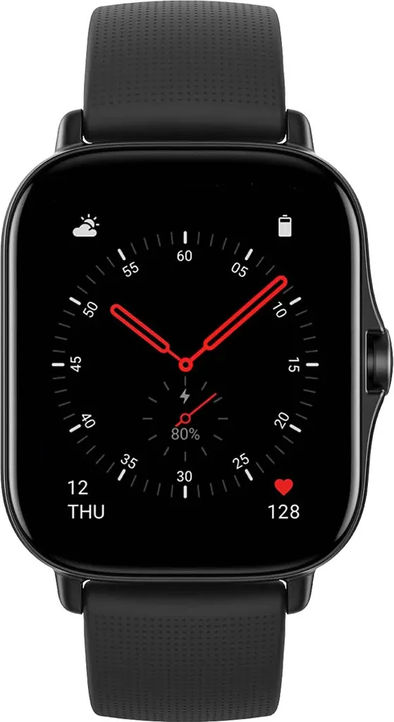 Montre Amazfit GTS 2e Suivi Sommeil et Sport Étanchéité 5ATM Coloris Noir