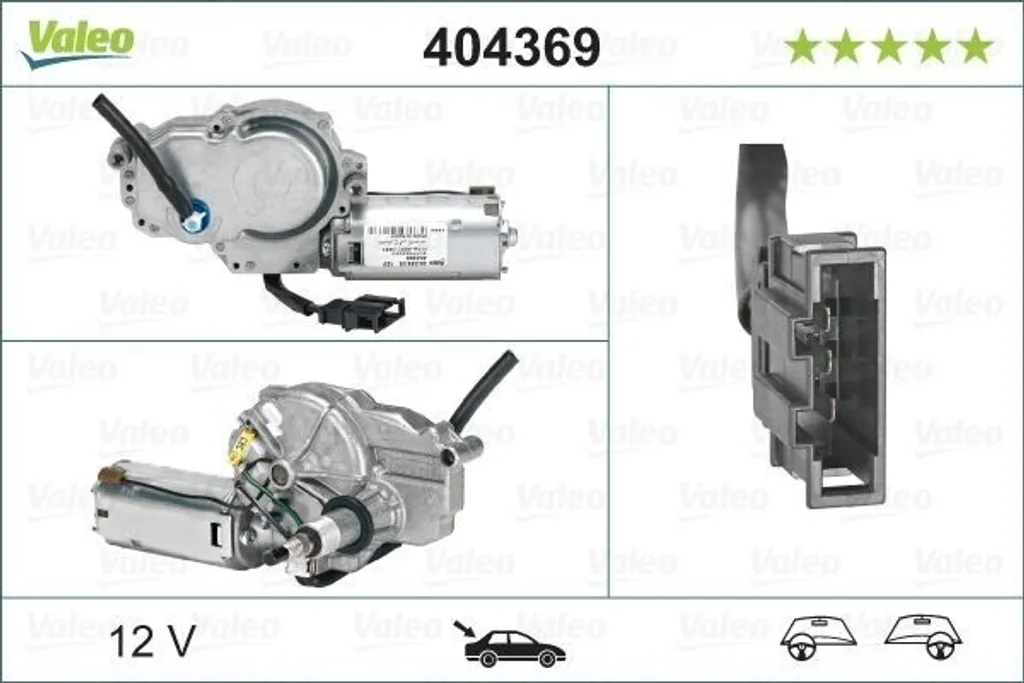 Moteur essuie-glace arrière pour réparer la visibilité de votre Polo