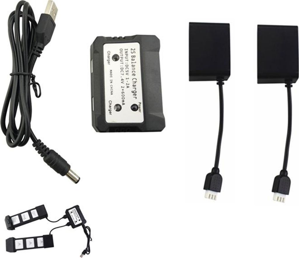 2 in 1 Balance Ladegerät für HS720 Faltbürstenlos Produktbild 