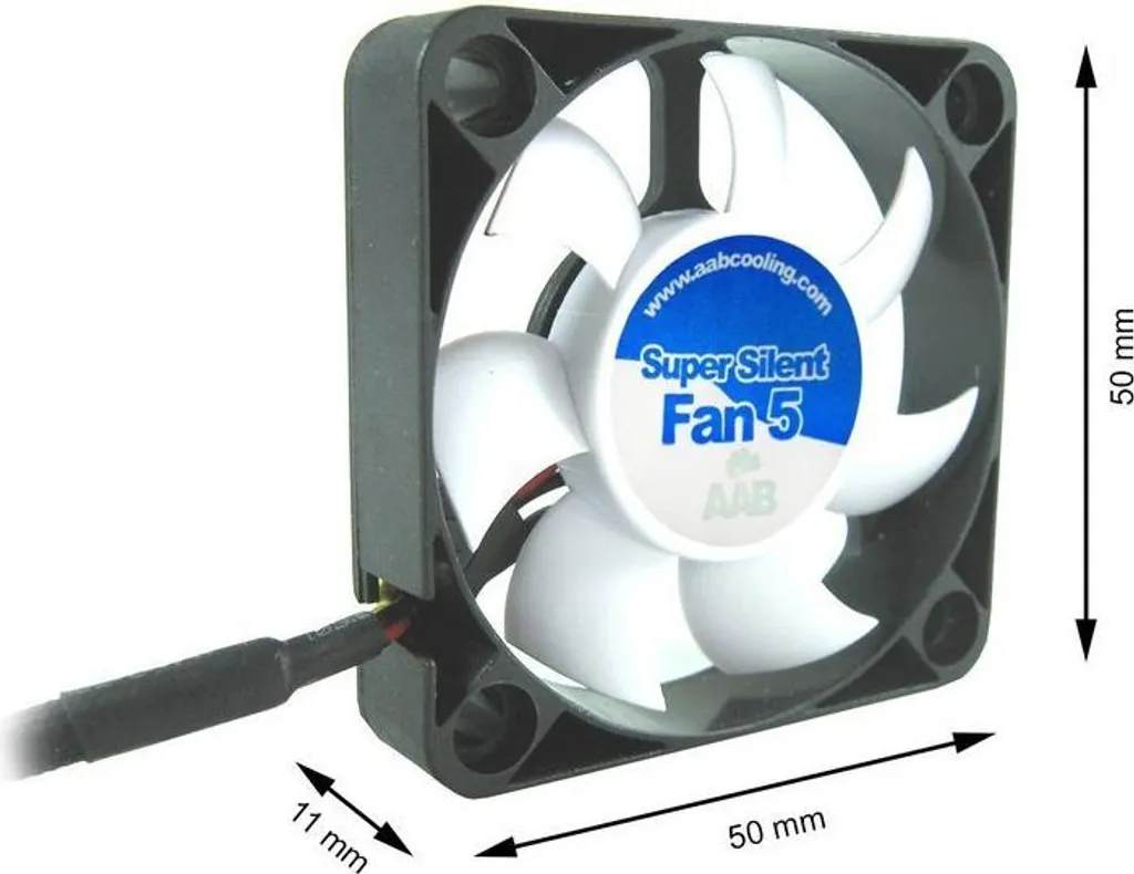 Ventilateur Super Silent 5 AABCOOLING - Pack Triple Refroidissement 5cm - 4