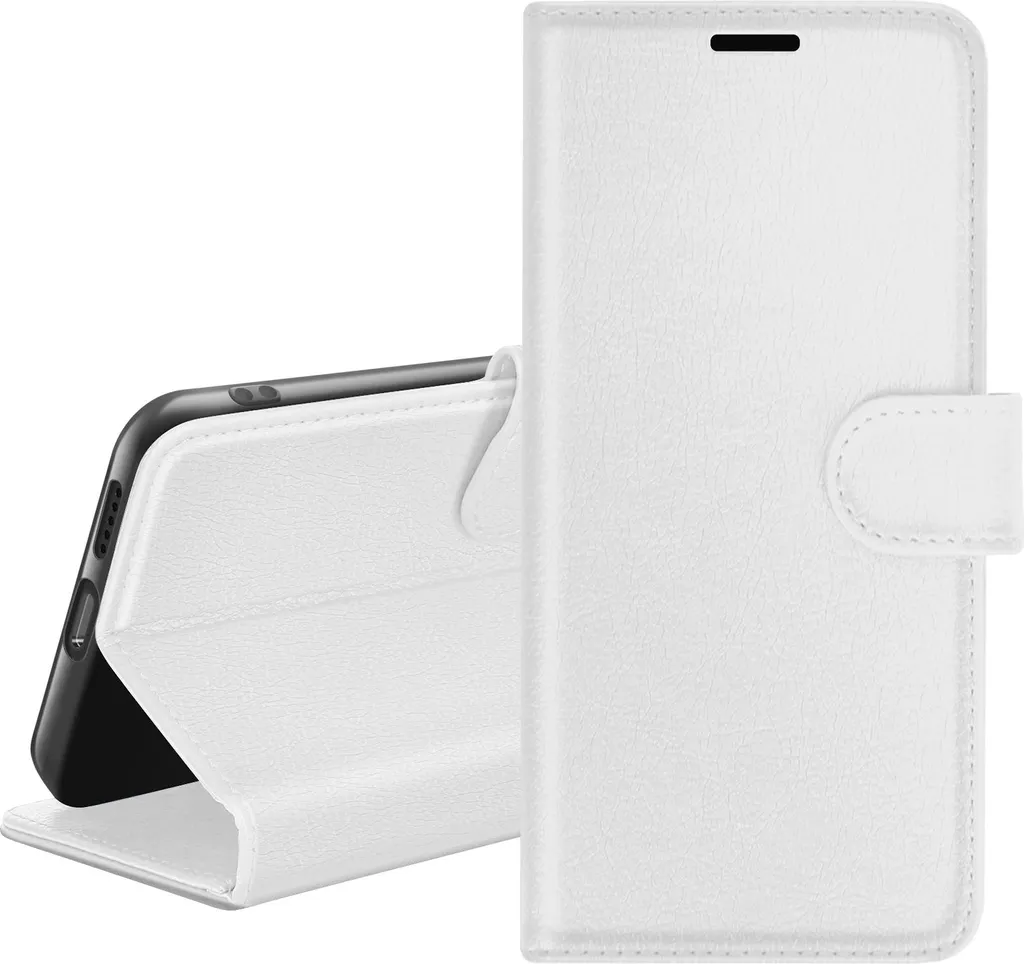 Zanaé Custodia Portafoglio Xiaomi Redmi 10A / 9C Bianca con Magnete