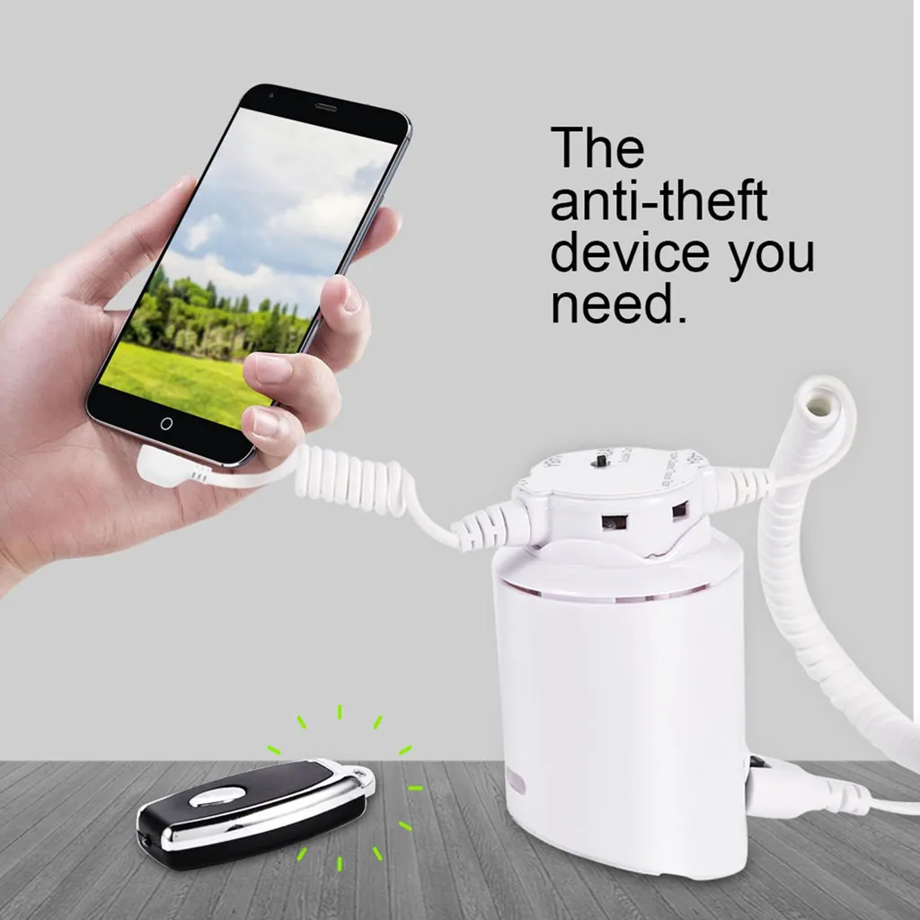Support Anti-vol 360 à Décodeur Infrarouge pour Smartphones Type-C - 4