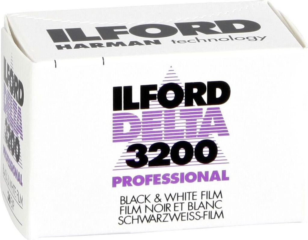 Ilford DELTA 3200 Professional - Schwarz-Weiß-Negativfilm - Produktbild 