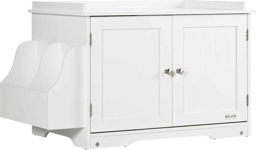 PawHut Katzenschrank für Katzentoilette, Katzenklo mit Produktbild 1