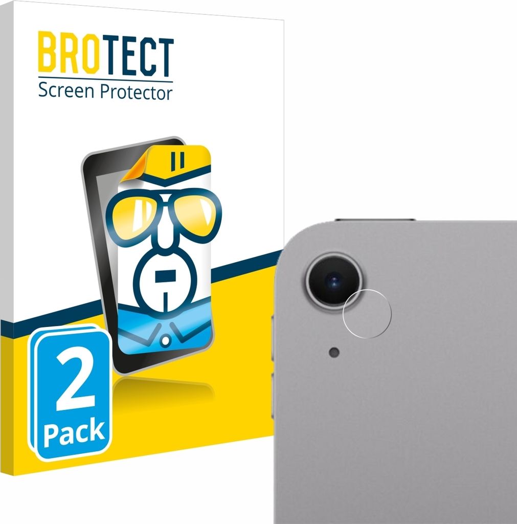 2x Für Apple iPad Air 11" M2 2024 (NUR Kameraschutz) Schutzfolie BROTECT Displayschutz Display Schutz Folie Klar Transparent