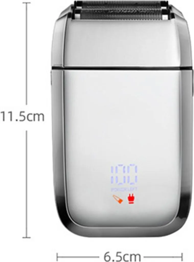 Rasoir Électrique pour Tête avec Écran LED et Rechargeable via USB - 7