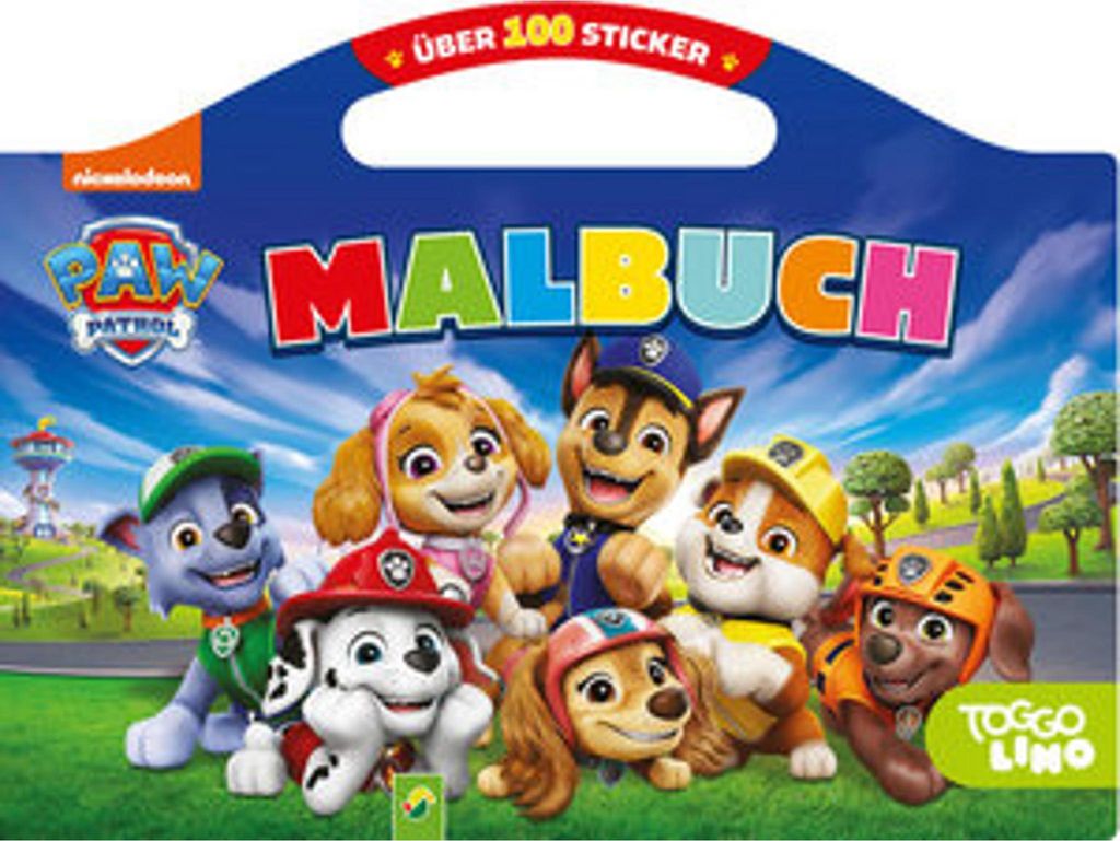 PAW Patrol Malbuch Produktbild 