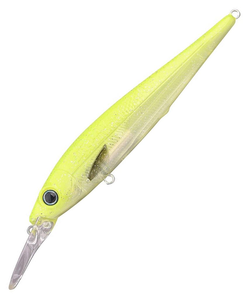 Spro Gutsbait Minnow Natur.Min. 11Cm 14Gr Mr - Wobbler, Farbe:Chartreuse Minnow