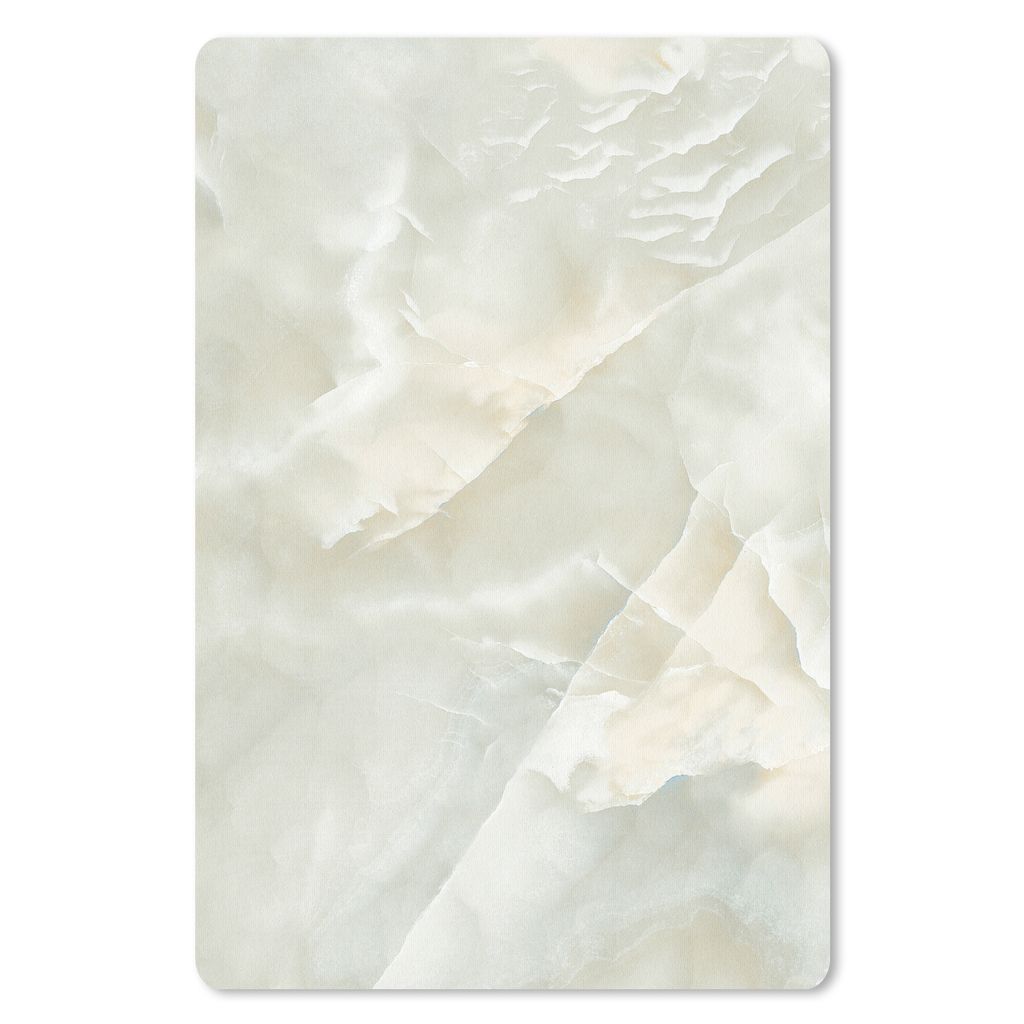 MuchoWow Mauspad Mousepad Marmor - Muster - Weiß 18x27 cm - Mousepads - Maus Mat - Pad - Mausunterlage